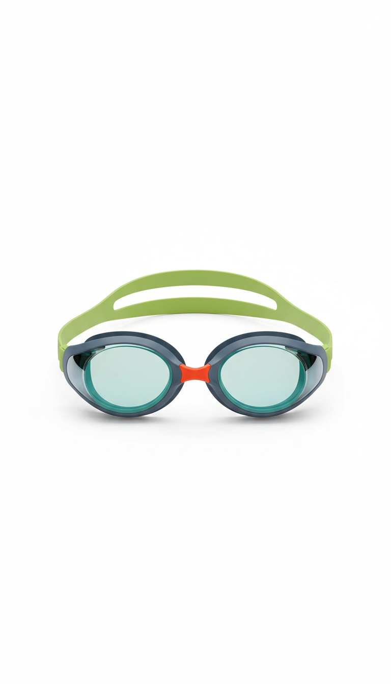 Mirrored Anti-Fog Swim Goggles